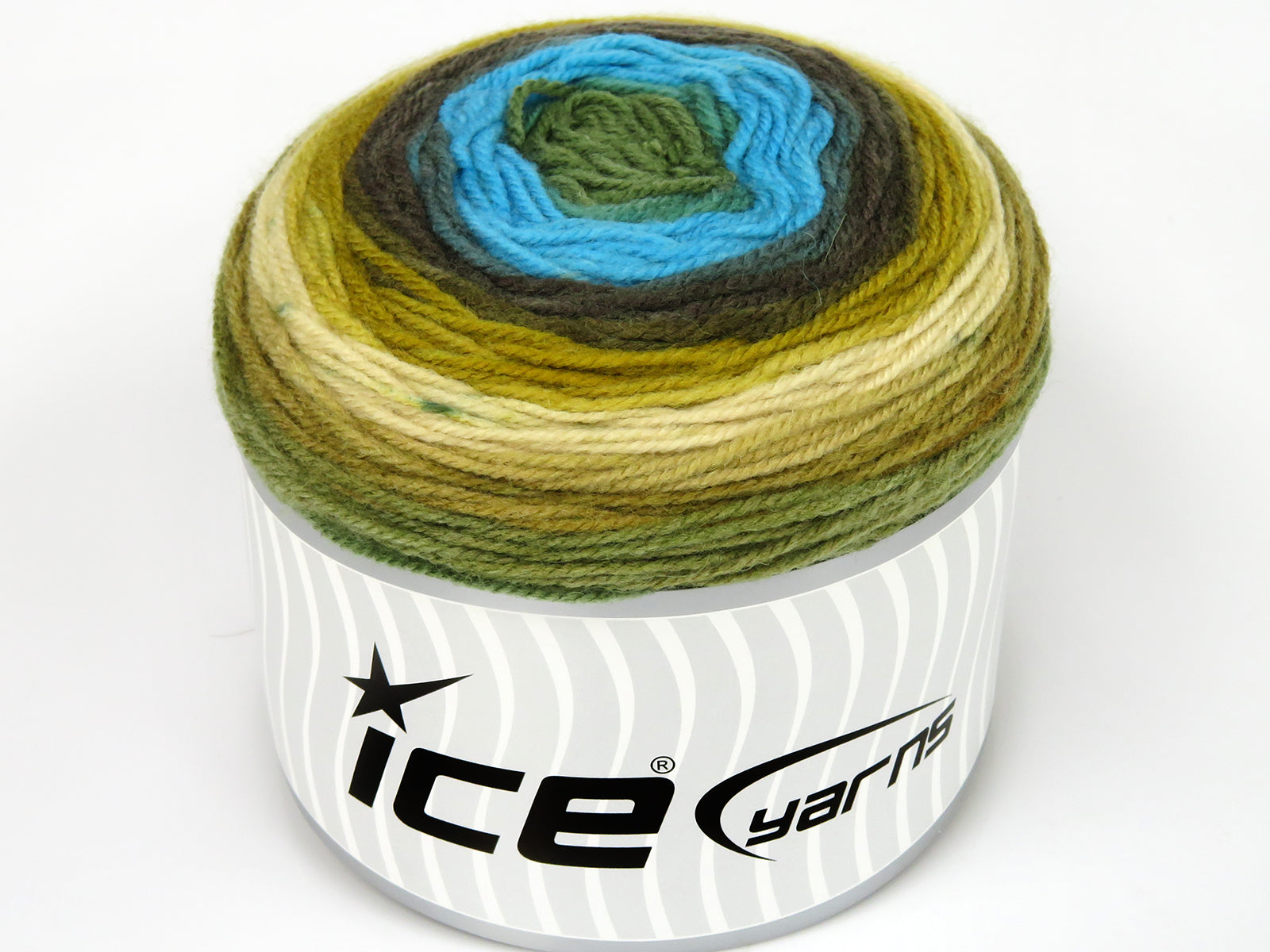 Cakes Wool DK Green, Turquoise, Brown, Khaki Shades, Beige fnt2-77657