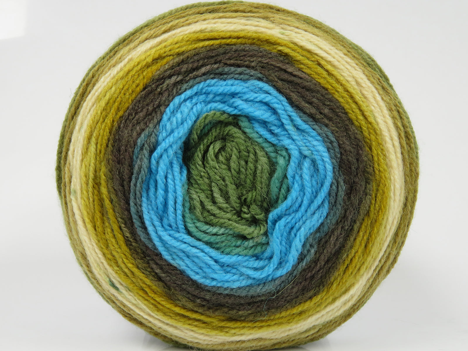 Cakes Wool DK Green, Turquoise, Brown, Khaki Shades, Beige fnt2-77657