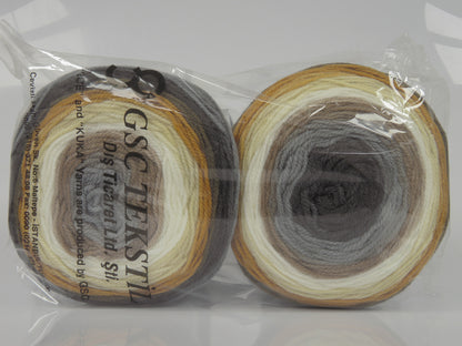 Cakes DK Grey Shades, White, Beige, Camel, Gold fnt2-77666