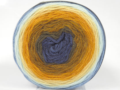 Cakes DK Blue Shades, Gold Shades fnt2-77670