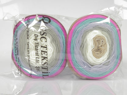Cakes DK White, Grey, Lilac, Green, Pink fnt2-77672