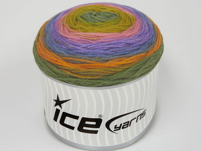 Cakes DK Green Shades, Gold, Pink, Lilac, Blue fnt2-77677