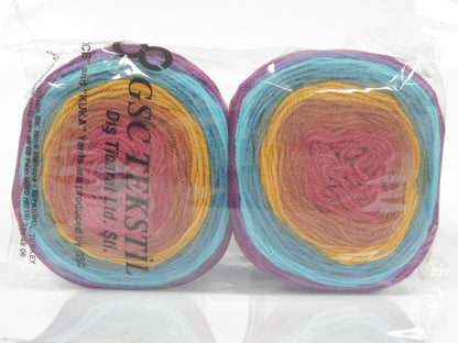 Cakes DK Orchid, Gold, Copper, Green, Turquoise, Lilac fnt2-77679