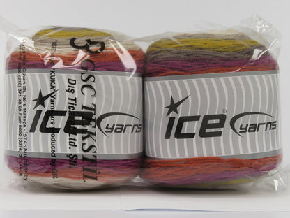 Cakes DK Camel Shades, Light Beige, Gold, Fuchsia, Copper fnt2-77857