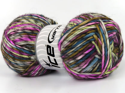 Armonia Lana Camel, Pink, Black, Light Green, White fnt2-77898