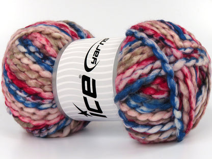 Alpine Wool Color Blue, Red, Beige, Pink fnt2-77912