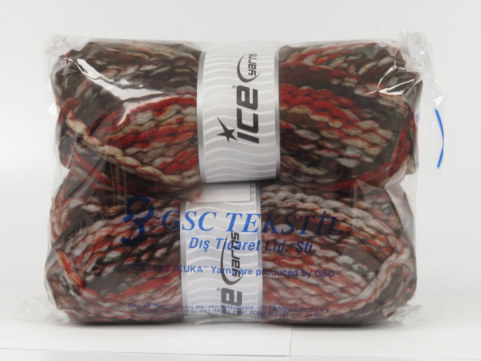 Alpine Wool Color Copper, Grey, Light Blue, Brown fnt2-77923