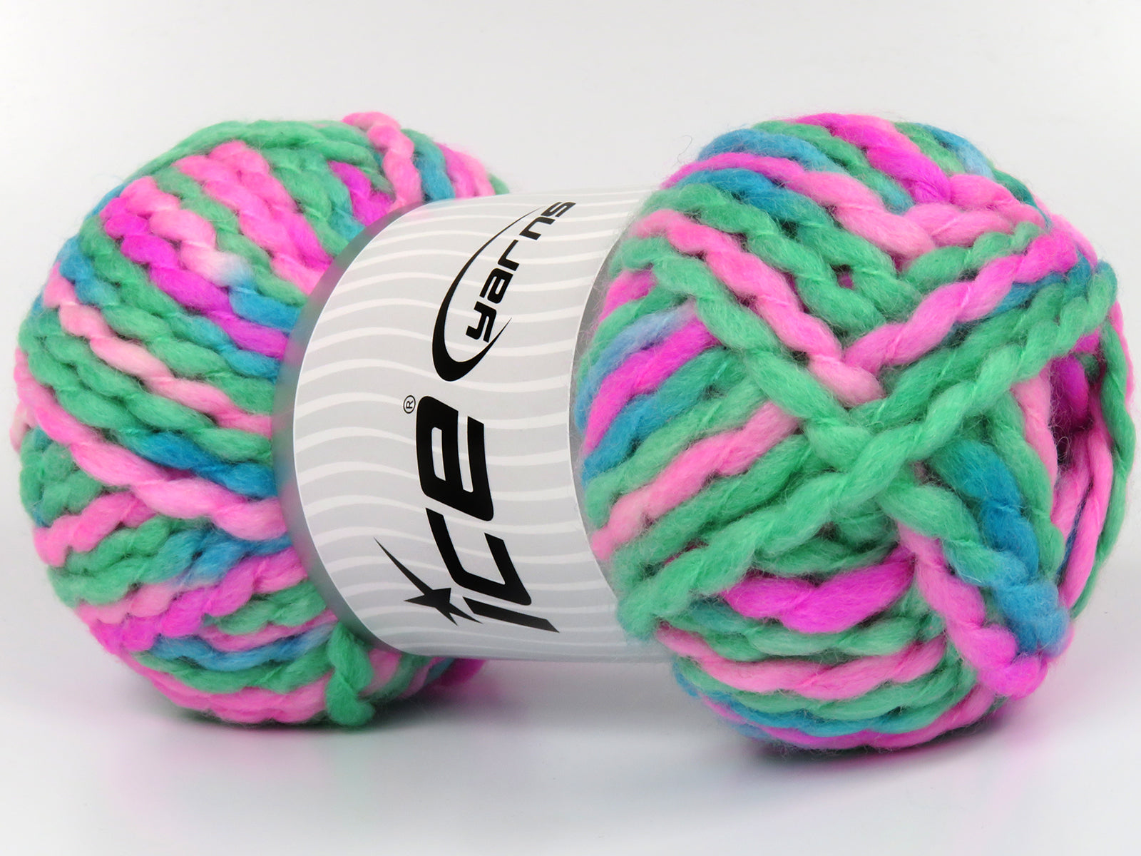 Alpine Wool Color Pink Shades, Green, Turquoise fnt2-77927