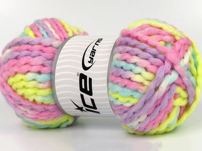 Alpine Wool Color Lilac, Pink, Yellow, Turquoise fnt2-77928