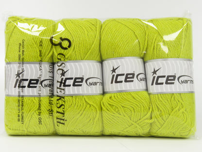 Superwash Wool Bamboo Pistachio Green fnt2-77988