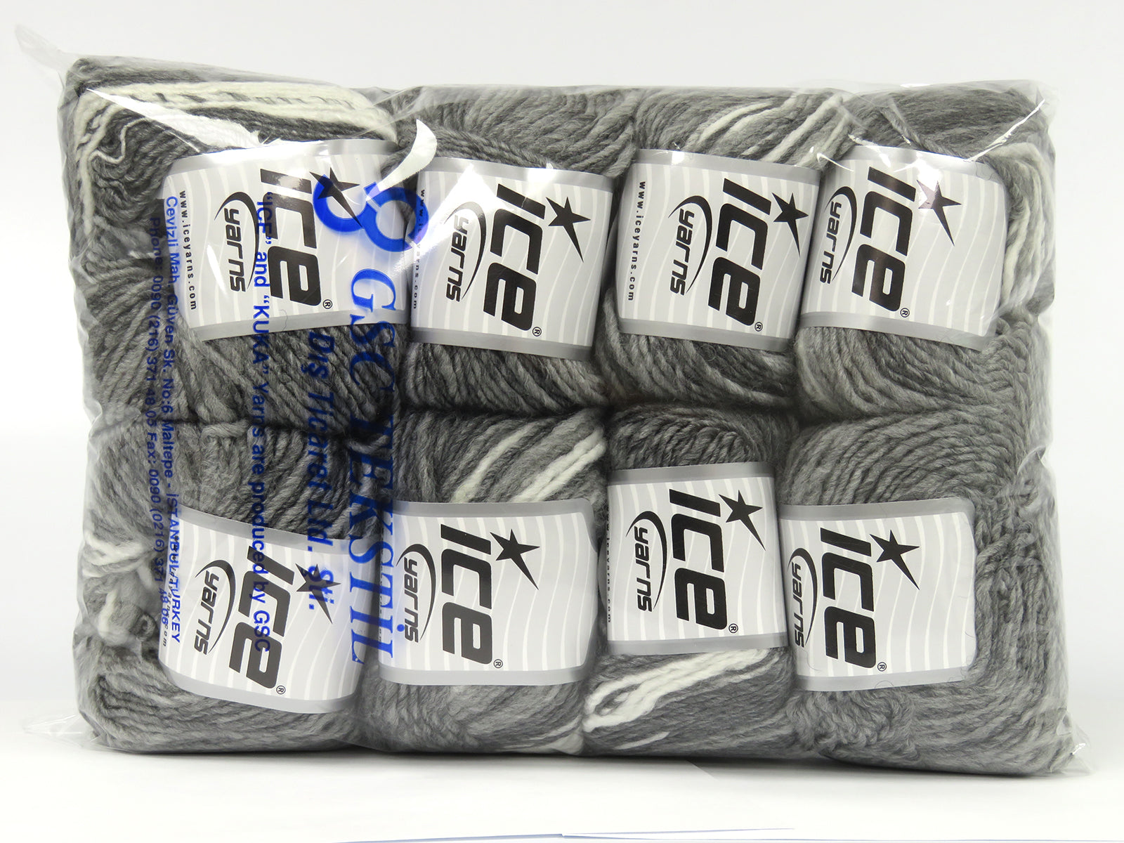 Passion Wool Grey Shades, White fnt2-78123