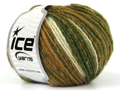 Passion Wool Green, Camel, Cream fnt2-78125