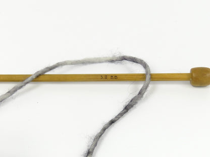 Hand Dyed Superwash Merino Black, Grey Shades fnt2-78145