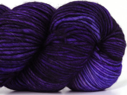Hand Dyed Superwash Merino Purple, Navy, Turquoise fnt2-78150