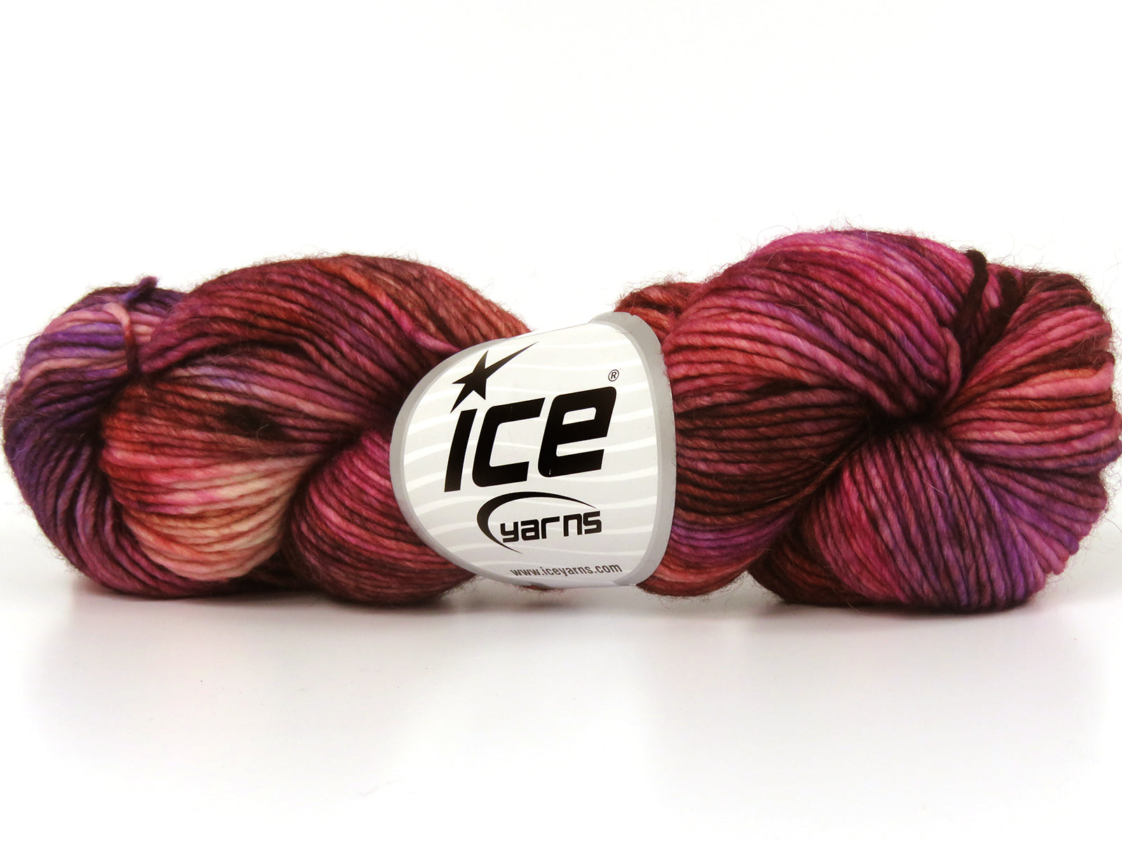 Hand Dyed Superwash Merino Purple Shades, Pink Shades fnt2-78152