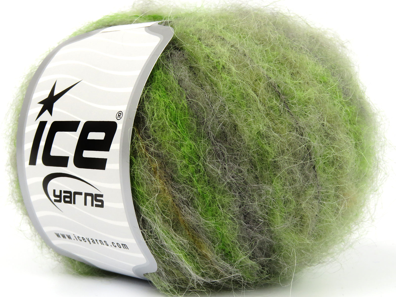 Grey Green Shades Knitting Yarn Fast Shipping Ice Yarns