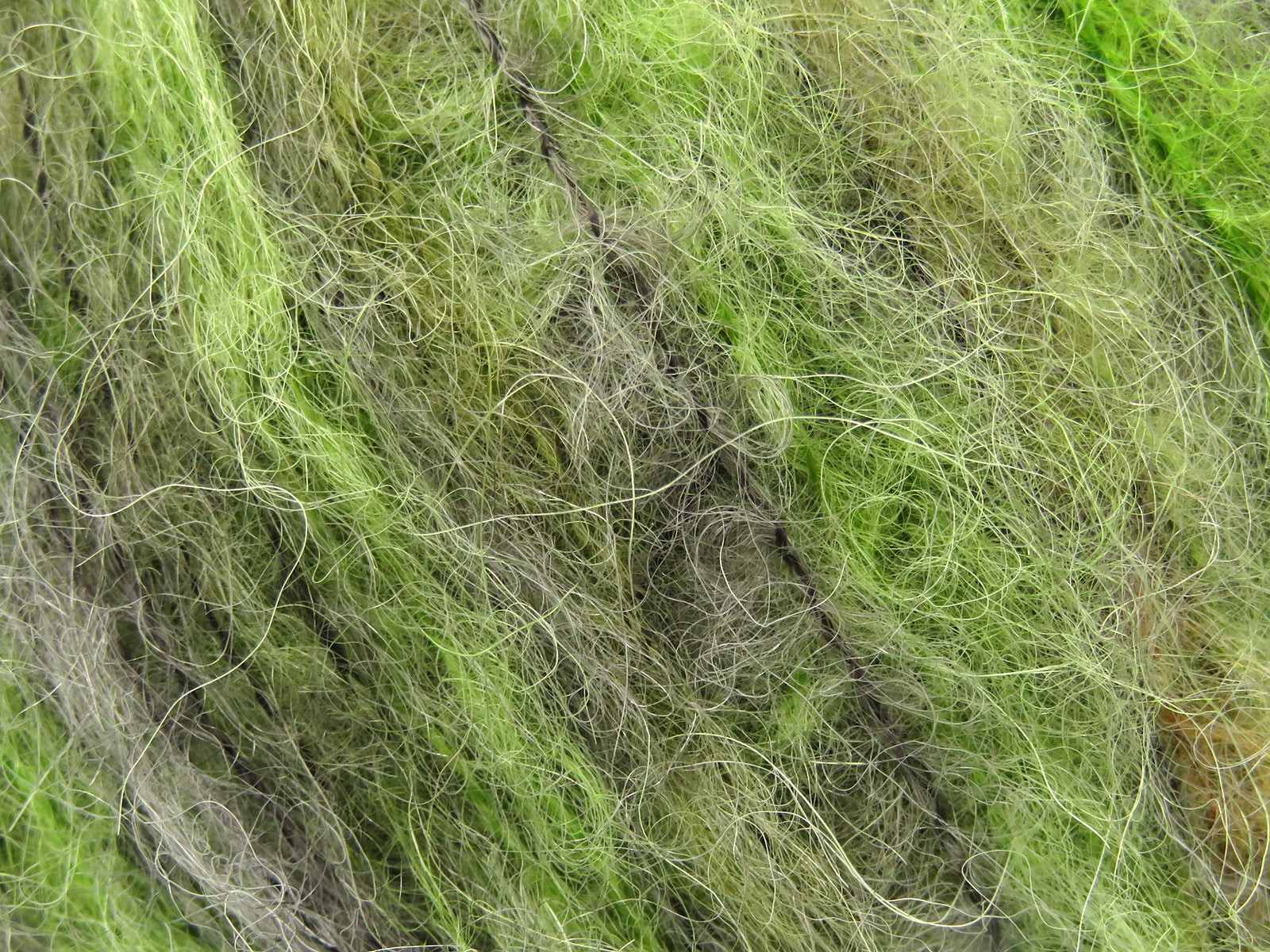 Kid Mohair Alpaca Color Green Shades, Grey, Camel, Orange fnt2-78231