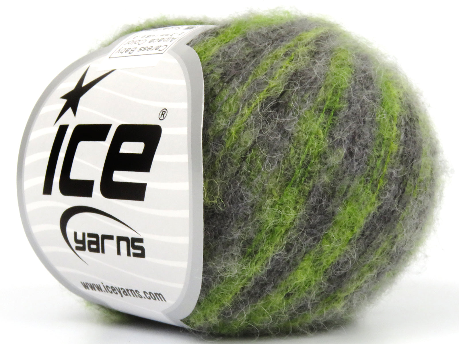 Caress Baby Alpaca Color Green Shades, Grey Shades fnt2-78237