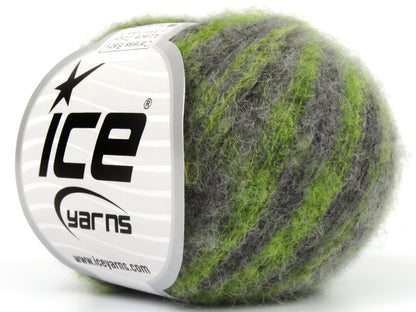 Caress Baby Alpaca Color Green Shades, Grey Shades fnt2-78237