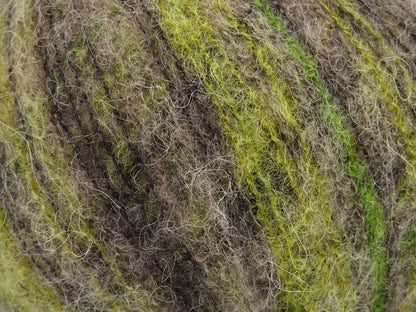 Caress Baby Alpaca Color Green Shades, Camel Shades fnt2-78238