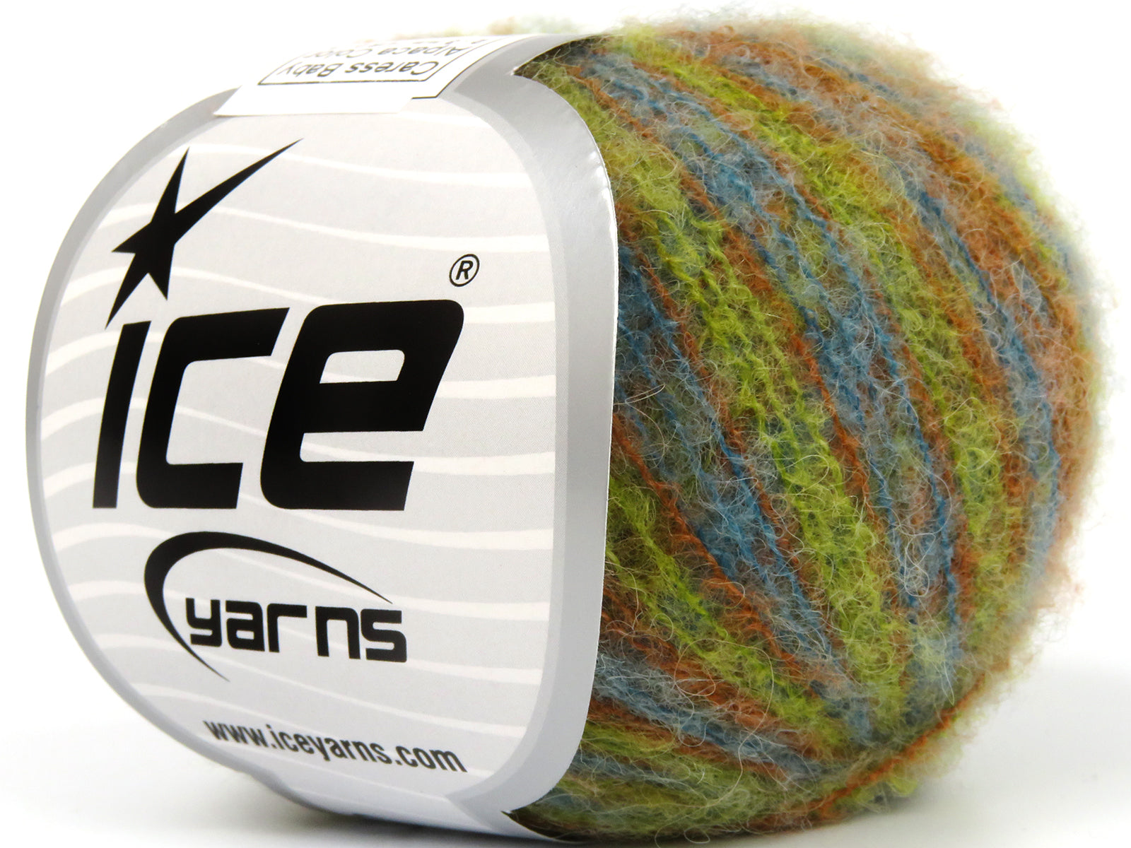 Caress Baby Alpaca Color Green, Gold, Turquoise, Grey fnt2-78245