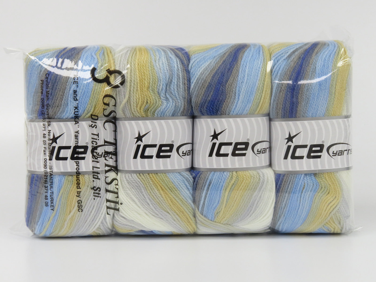 Baby Batik Blue, Camel, Grey, Cream, Lilac fnt2-78362