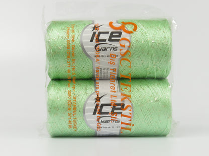 Petite Paillette Cone Mint Green fnt2-78430