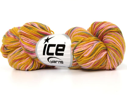 Hand Dyed Cashmere Orange Shades, Pink Shades, Grey Shades Sku:fnt2-78496