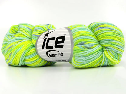 Hand Dyed Cashmere Green Shades, Blue Shades Sku:fnt2-78497
