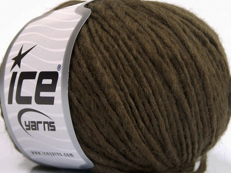 Kim Wool Dark Brown fnt2-78524