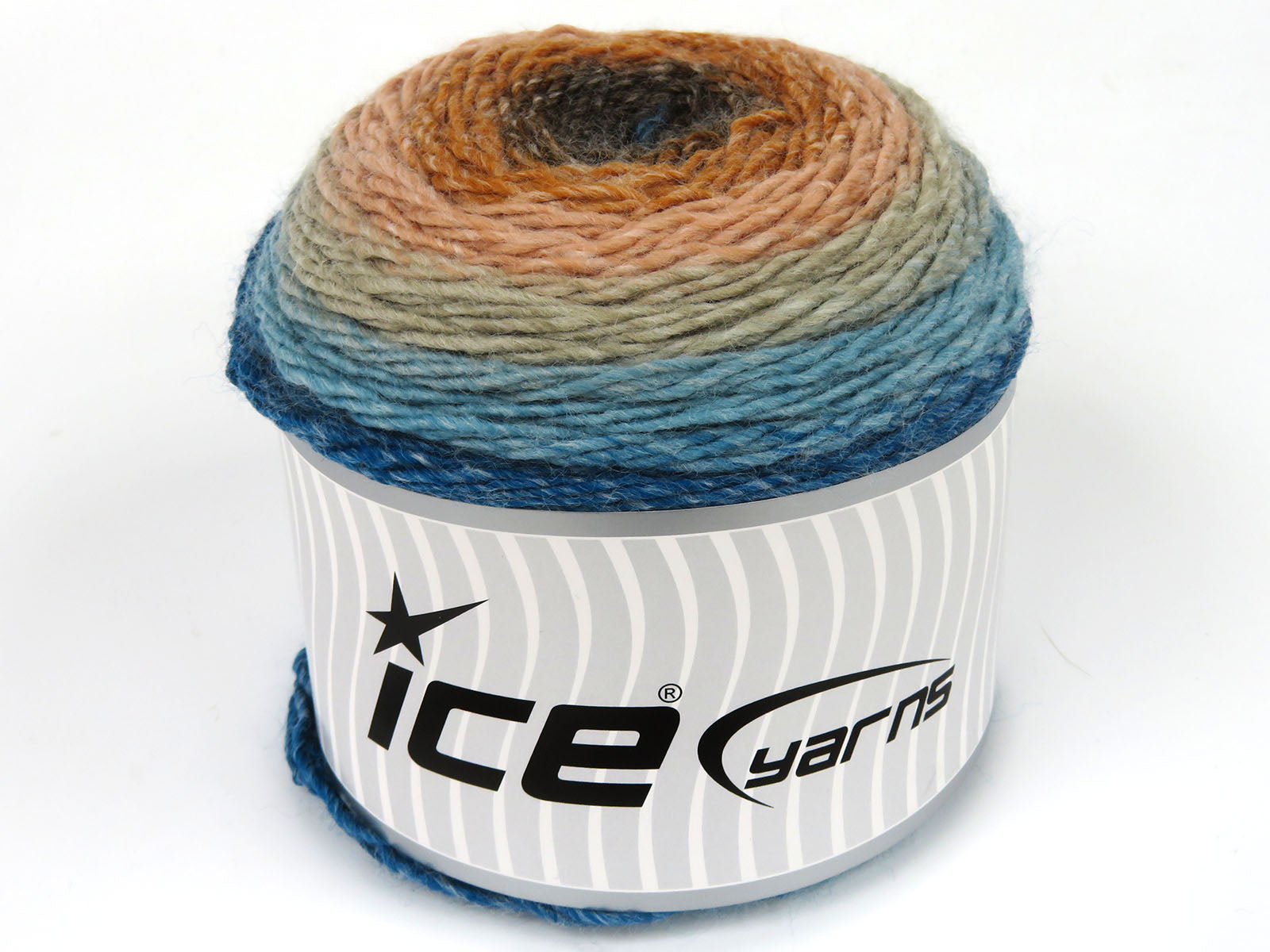 Cakes Galaxy Turquoise, Beige, Salmon, Orange, Camel fnt2-78532