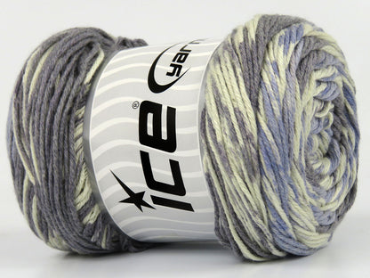 Jacquard Cotton Cream, Grey, Light Blue fnt2-78538