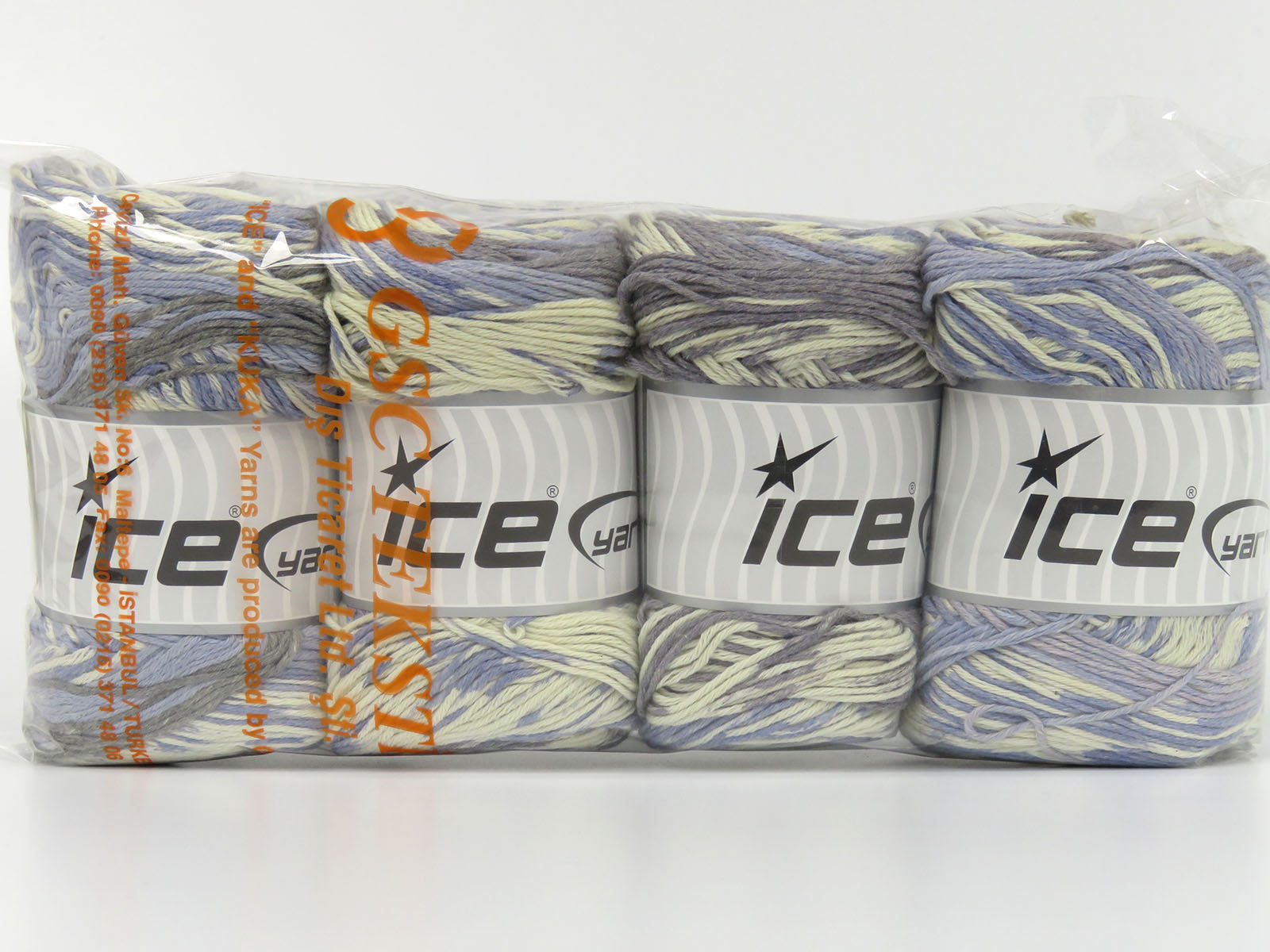 Jacquard Cotton Cream, Grey, Light Blue fnt2-78538