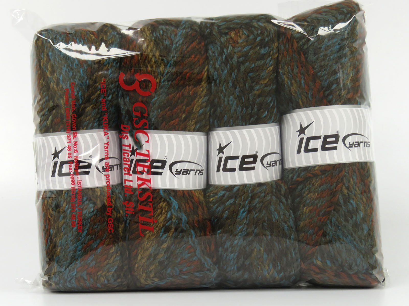 Estrella Brown Shades, Gold, Turquoise fnt2-78543
