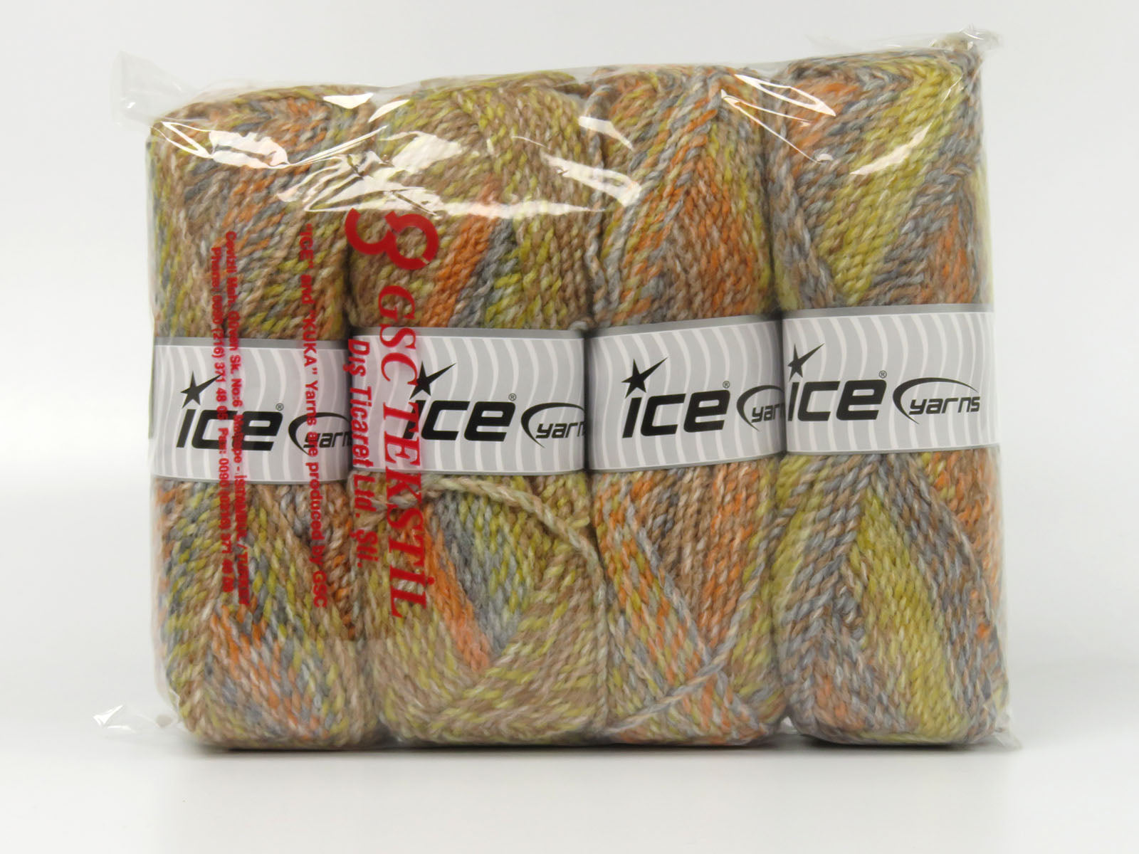 Estrella Green, Camel, Orange, Grey fnt2-78545