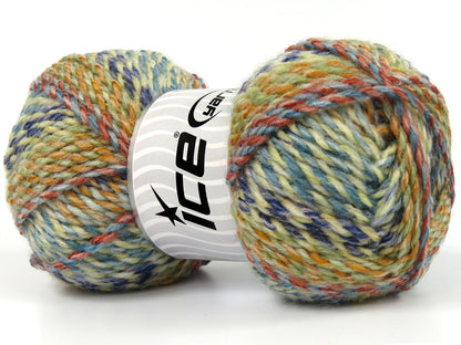 Estrella Turquoise, Blue, Green, Cream, Orange fnt2-78546