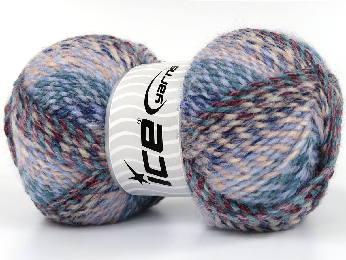 Estrella Blue, Turquoise, Maroon, Beige fnt2-78553