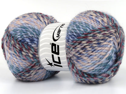 Estrella Blue, Turquoise, Maroon, Beige fnt2-78553