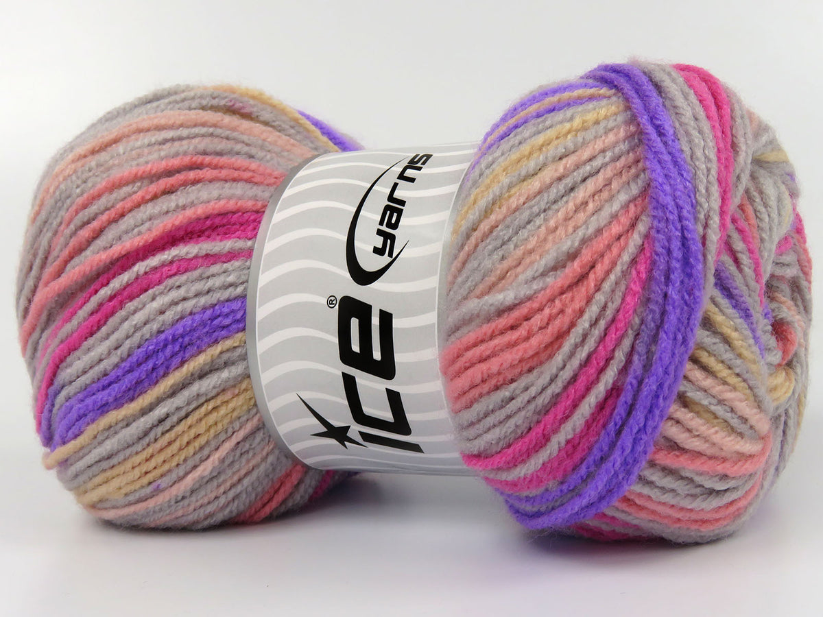 GumBall Light Grey, Pink Shades, Cream, Lilac fnt2-78567