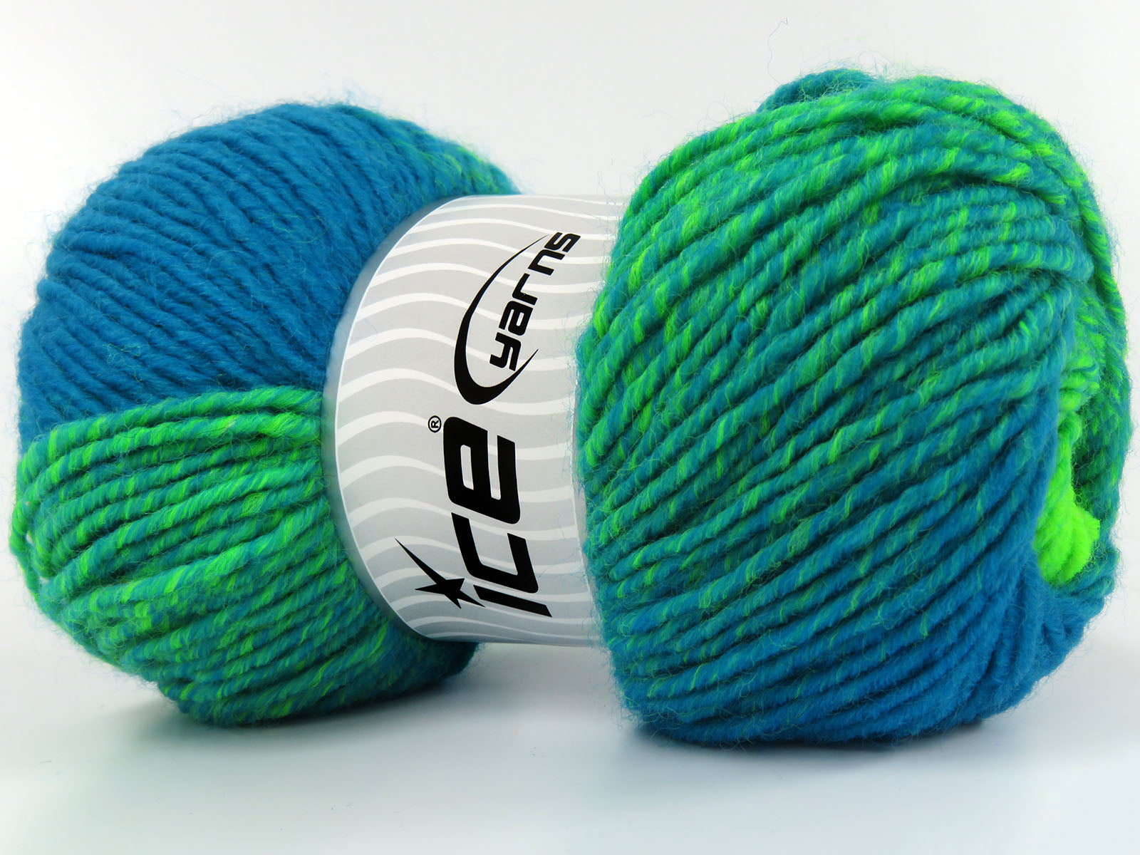 Fantasia Neon Green, Turquoise fnt2-78586
