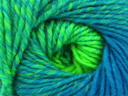 Fantasia Neon Green, Turquoise fnt2-78586