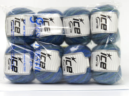 Baby Alpaca Color Ply Blue Shades, Green Shades fnt2-78691