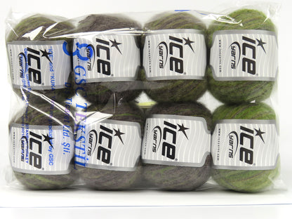 Baby Alpaca Color Ply Green Shades, Camel fnt2-78697