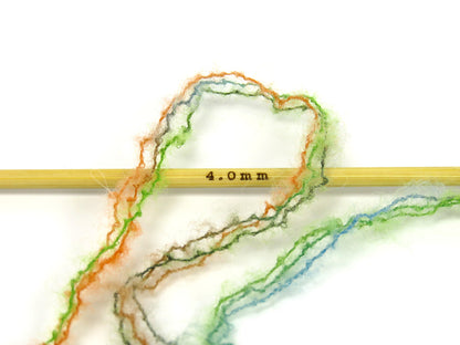 Baby Alpaca Color Ply Grey, Orange, Turquoise, Green fnt2-78701