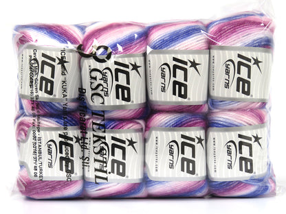Picasso Pink Shades, White, Lilac fnt2-78706