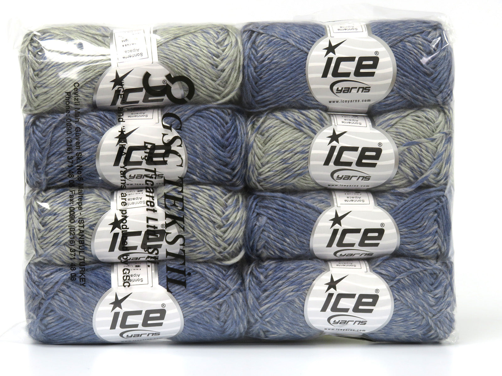 Sonriente Alpaca Light Grey, Light Blue fnt2-78763