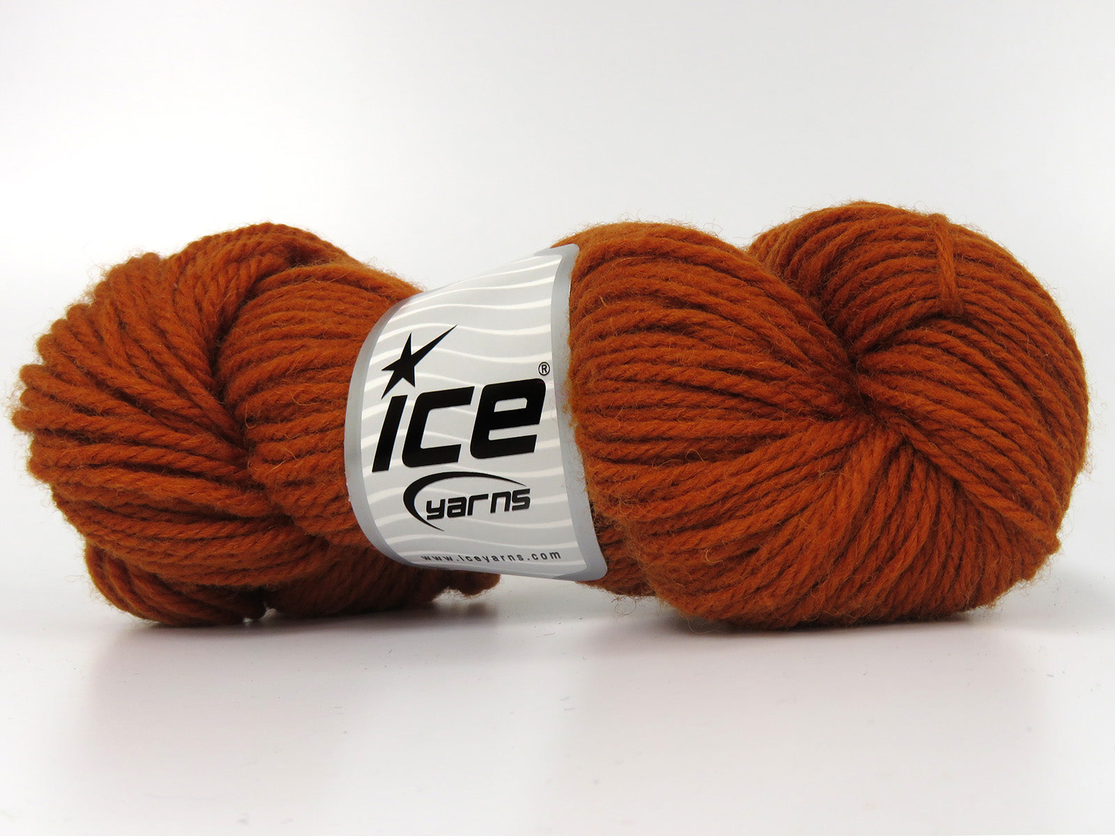 Organic Wool Bulky Dark Orange fnt2-78802