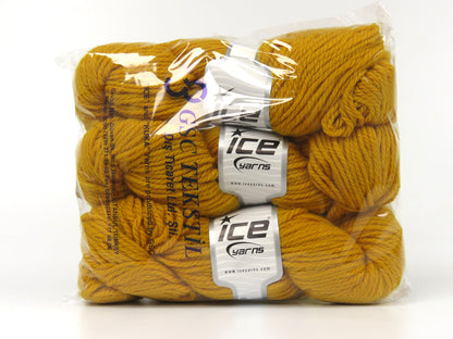 Organic Wool Bulky Gold fnt2-78803