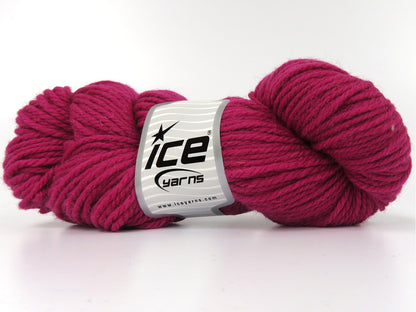 Organic Wool Bulky Fuchsia fnt2-78804