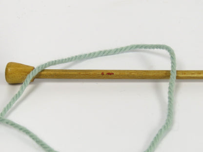 Organic Wool Bulky Mint Green fnt2-78806